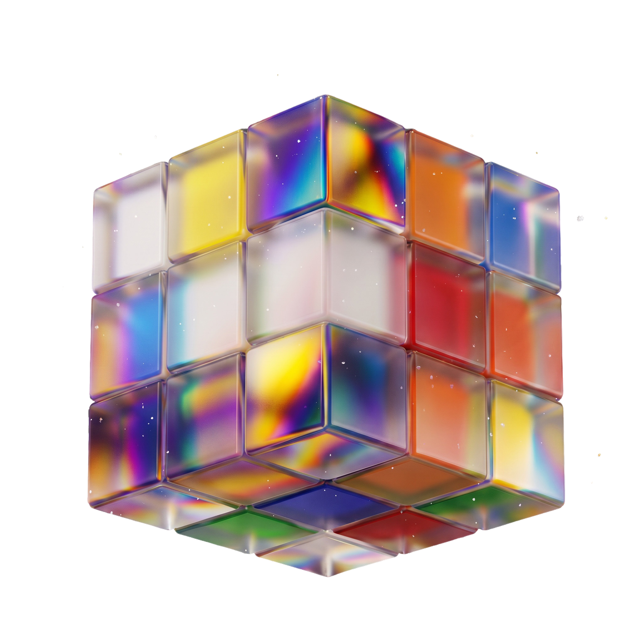 3D cube graphic
