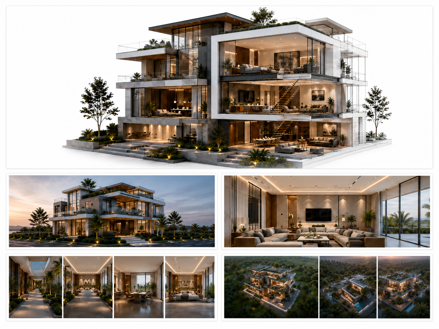 3D architectural offer preview